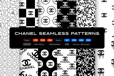 chanel fabric pattern